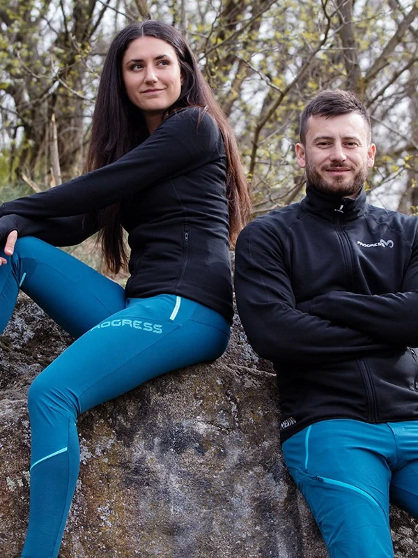 INGRID dámská merino mikina s kapucí, celozip, černá