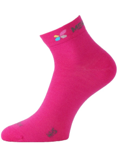 WHS MERINO TREKKING LASTING vlněné ponožky, růžová