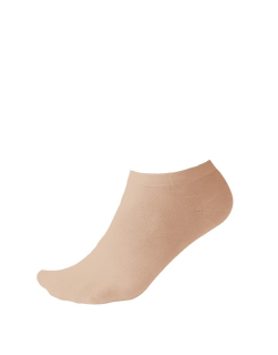 Bambusové ponožky, kotníčkové, koňak