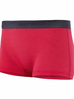 MERINO SENSOR ACTIVE - dámské kalhotky s nohavičkou, magenta