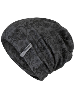 MERINO IMPRESS SENSOR čepice, unisex, černá/skulls