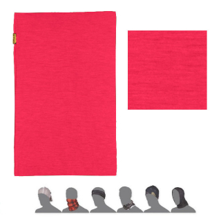 MERINO ACTIVE SENSOR TUBE, šátek multifunkční, magenta