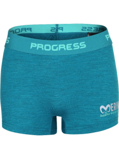 SANNY MERINO dámské merino boxerky,zelený melír