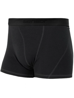 MERINO SENSOR DF - pánské trenky, černá
