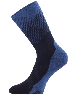 FWN MERINO LASTING vlněné ponožky, modrá