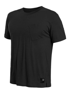 MERINO AIR SENSOR TRAVELLER - pánské tričko s krátkým rukávem, černá