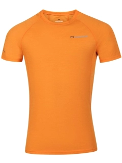ARI 125 pánské merino triko, krátký rukáv, oranžová